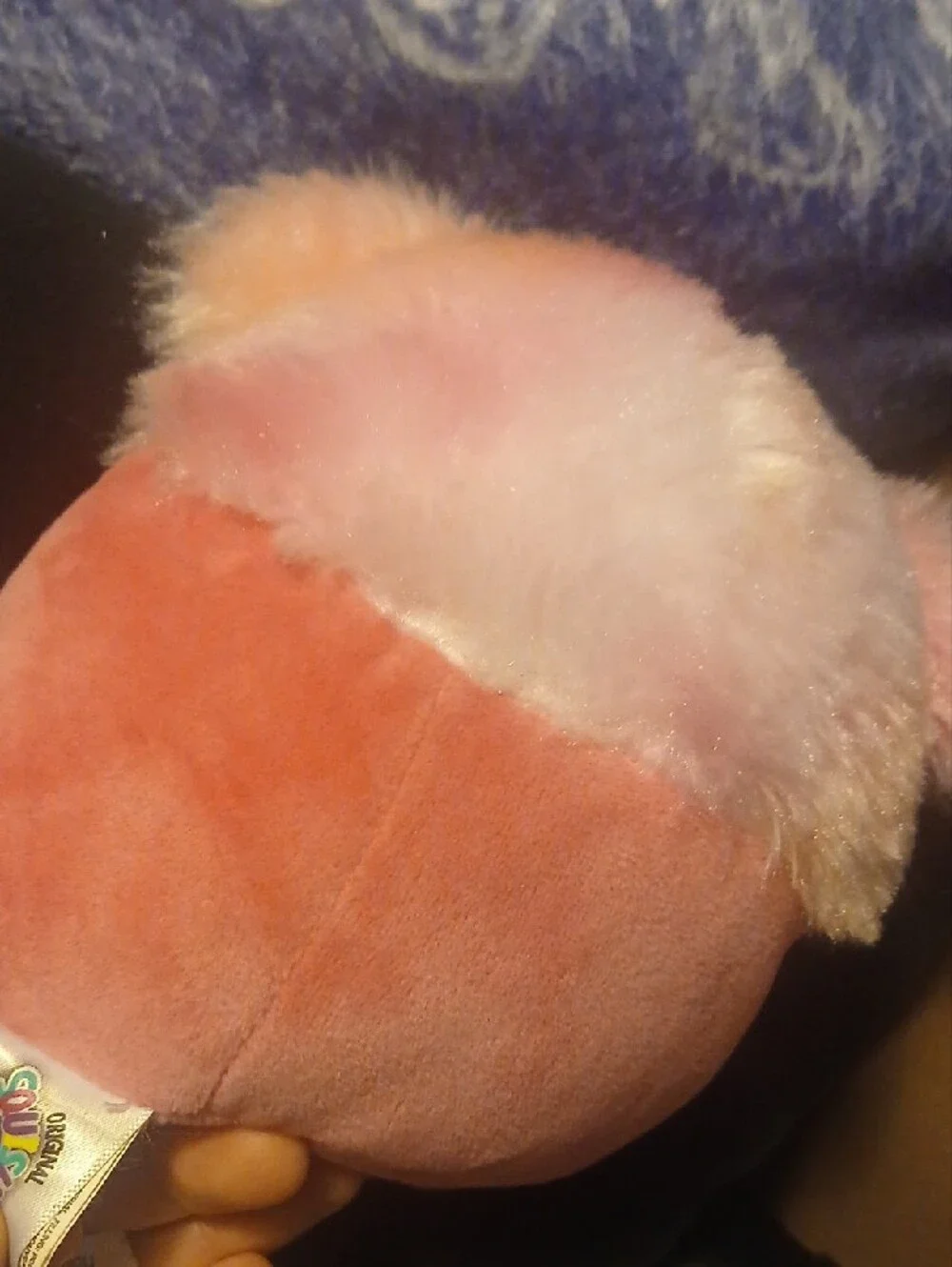 Squishmallows Pink and Cream Fluffy Character Plush
